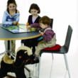 Kép 3/4 - Dynair® Kid30 ék alakú tartásjavító ülőpárna gyerekeknek