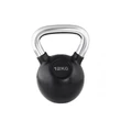 Kép 1/3 - Trendy Kettlebell 12 kg fekete | króm markolattal