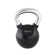 Kép 1/3 - Trendy Kettlebell 16 kg fekete | króm markolattal