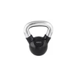 Kép 1/3 - Trendy Kettlebell 4 kg fekete | króm markolattal