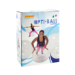 Gymnic® Opti Ball Átlátszó gimnasztikai torna és ülőlabda