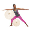 Kép 5/5 - Gymnic® Opti Ball Átlátszó gimnasztikai torna és ülőlabda