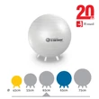 Kép 2/2 - Fit-Ball Ülőlabda lábakkal gyöngyház 65 cm
