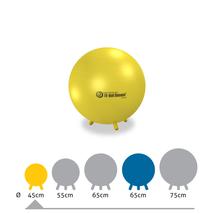 Fit-Ball Ülőlabda lábakkal sárga 45 cm