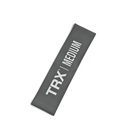 TRX Mini band loop gumiszalag 3.5 x 7.5 cm Medium szürke