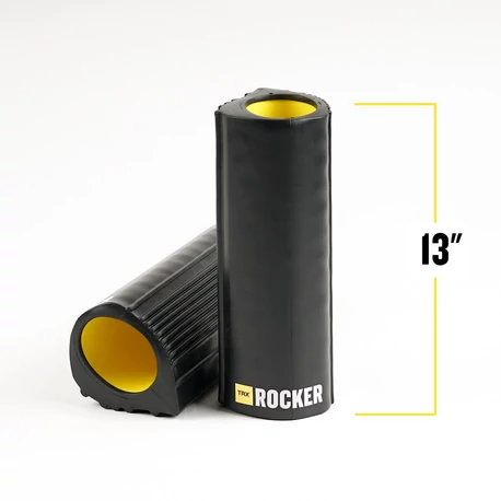 TRX Rocker® masszázseszköz 33 cm fekete-sárga, különleges íveltségű, 2020-as model