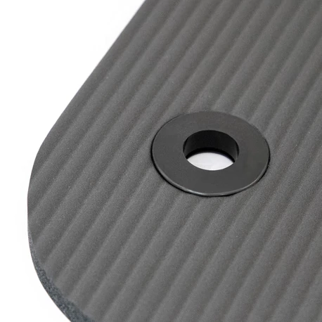 Trendy ProfiGymMat tornaszőnyeg gyűrűvel 140x60x1,5 cm antracit