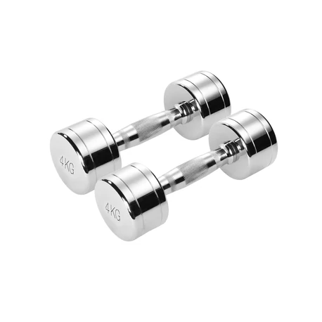 Trendy Króm Dumbbell Kézisúlyzó  4 kg (1 pár)