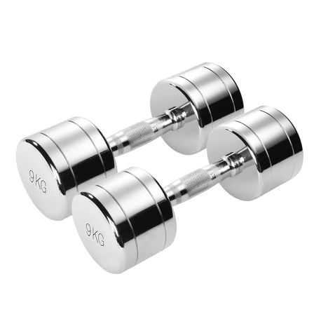 Trendy Króm Dumbbell Kézisúlyzó  9 kg (1 pár)