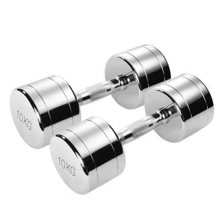 Trendy Króm Dumbbell Kézisúlyzó  10 kg (1 pár)