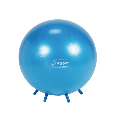 Fit-Ball Ülőlabda lábakkal kék 65 cm