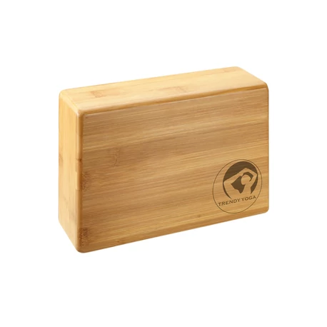 Trendy YogaBlock Bamboo, Fa Jógatégla 23 x 15 x 7,5 cm Fa