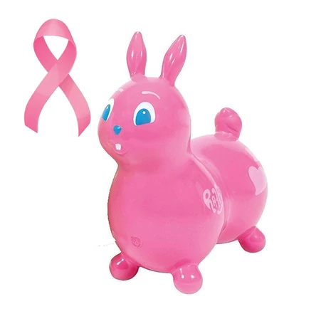 Gymnic® Raffy nyuszi alakú ugrálójáték pink