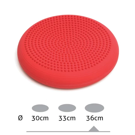 Dynair Senso ülőpárna -- XL 36 cm piros
