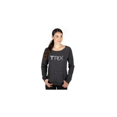 TRX női pulóver szürke M