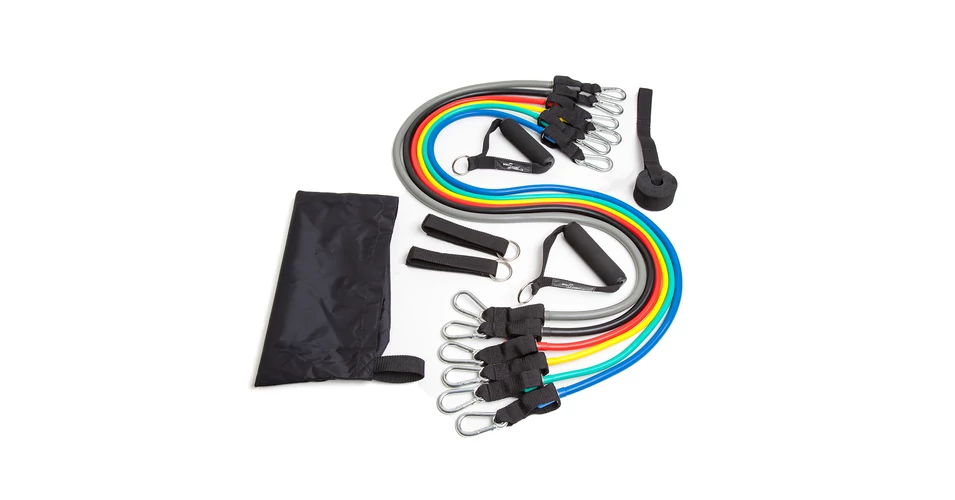 DITTMANN Body-Tubes 10er Pack Blau | Extrastarke Fitnessbänder Mit Übungsbroschüre