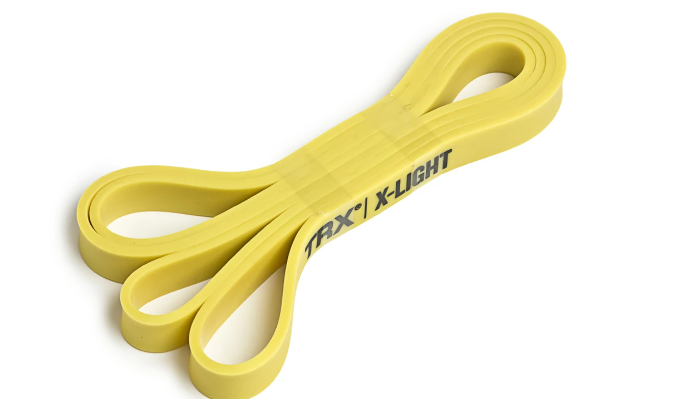 TRX Strength bands erősítő loop gumiszalag 11-23 kg sárga