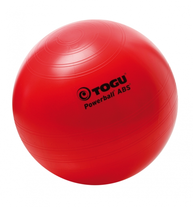 Togu® Powerball  ABS, univerzális ülő és tornalabda 35 cm piros kidurranásbiztos