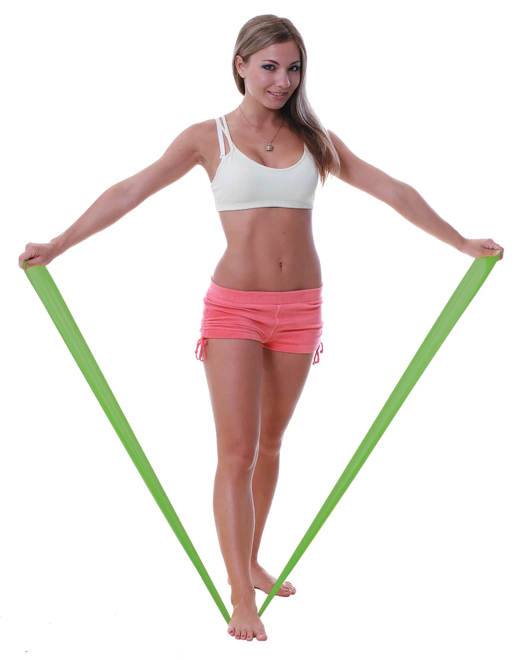 Dittmann #Fit-Band erősítő gumiszalag 150 cm erős ellenállású zöld