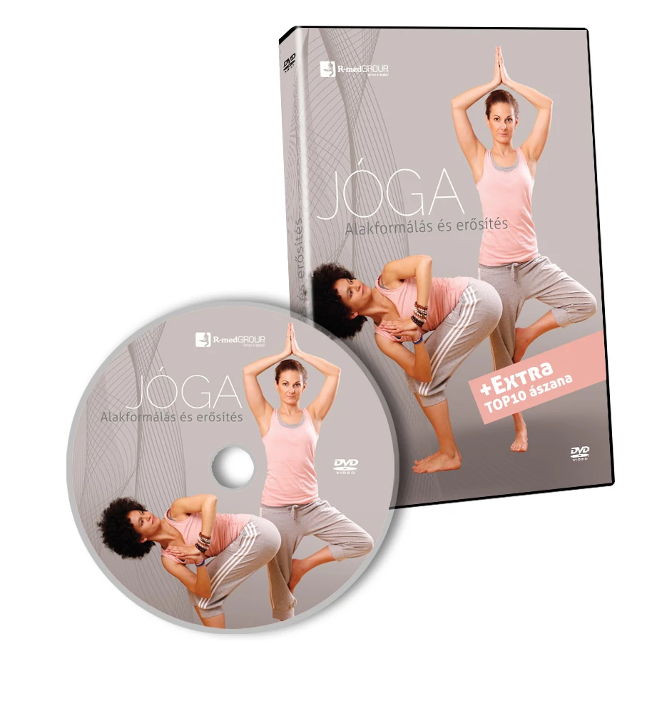 Jóga DVD TOP10 ászanagyakorlattal -- normál DVD