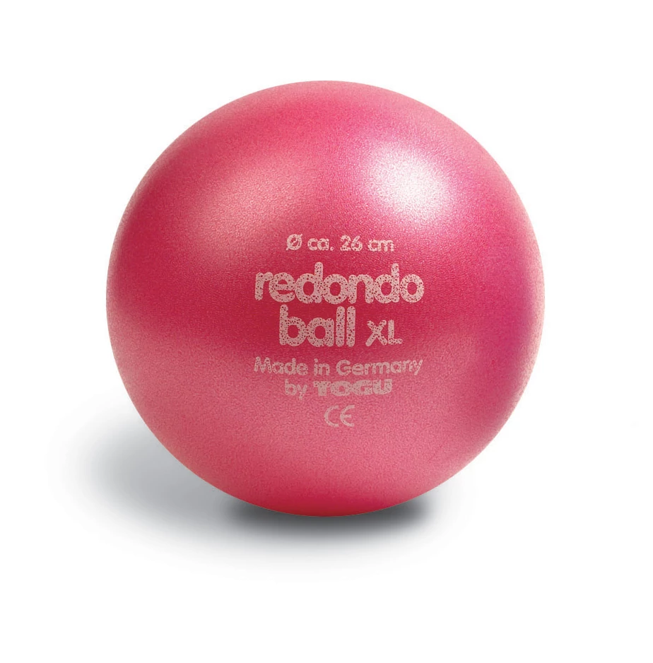 Togu® Redondo Ball, univerzáls puhalabda fejlesztőedzésekhez, babatornához 26 cm rubin-piros