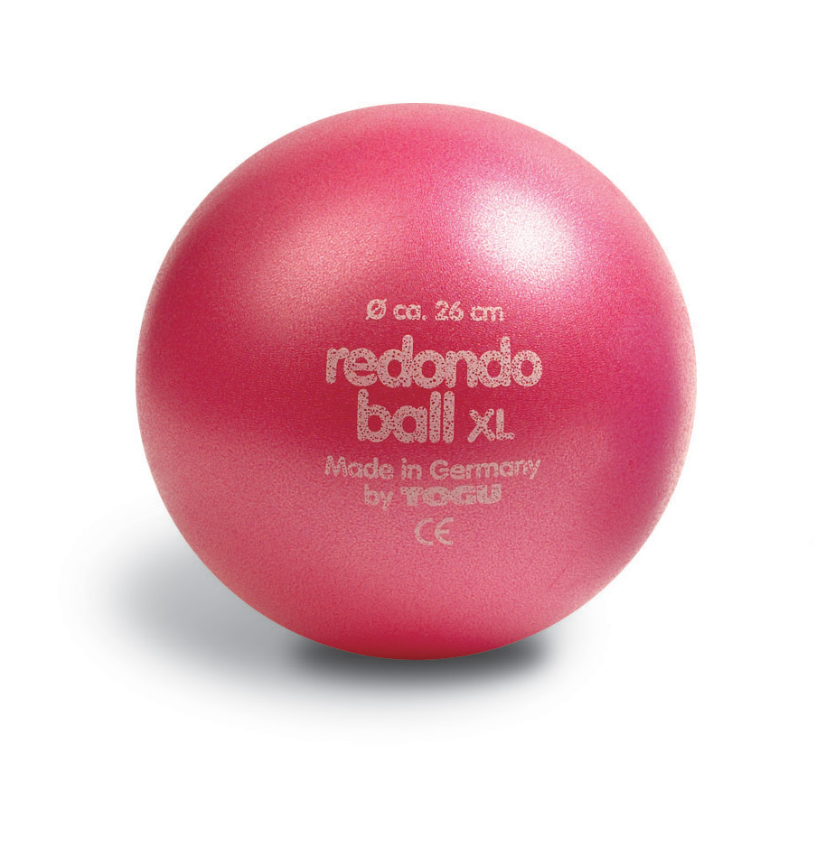 Togu® Redondo Ball, univerzáls puhalabda fejlesztőedzésekhez, babatornához 26 cm rubin-piros 