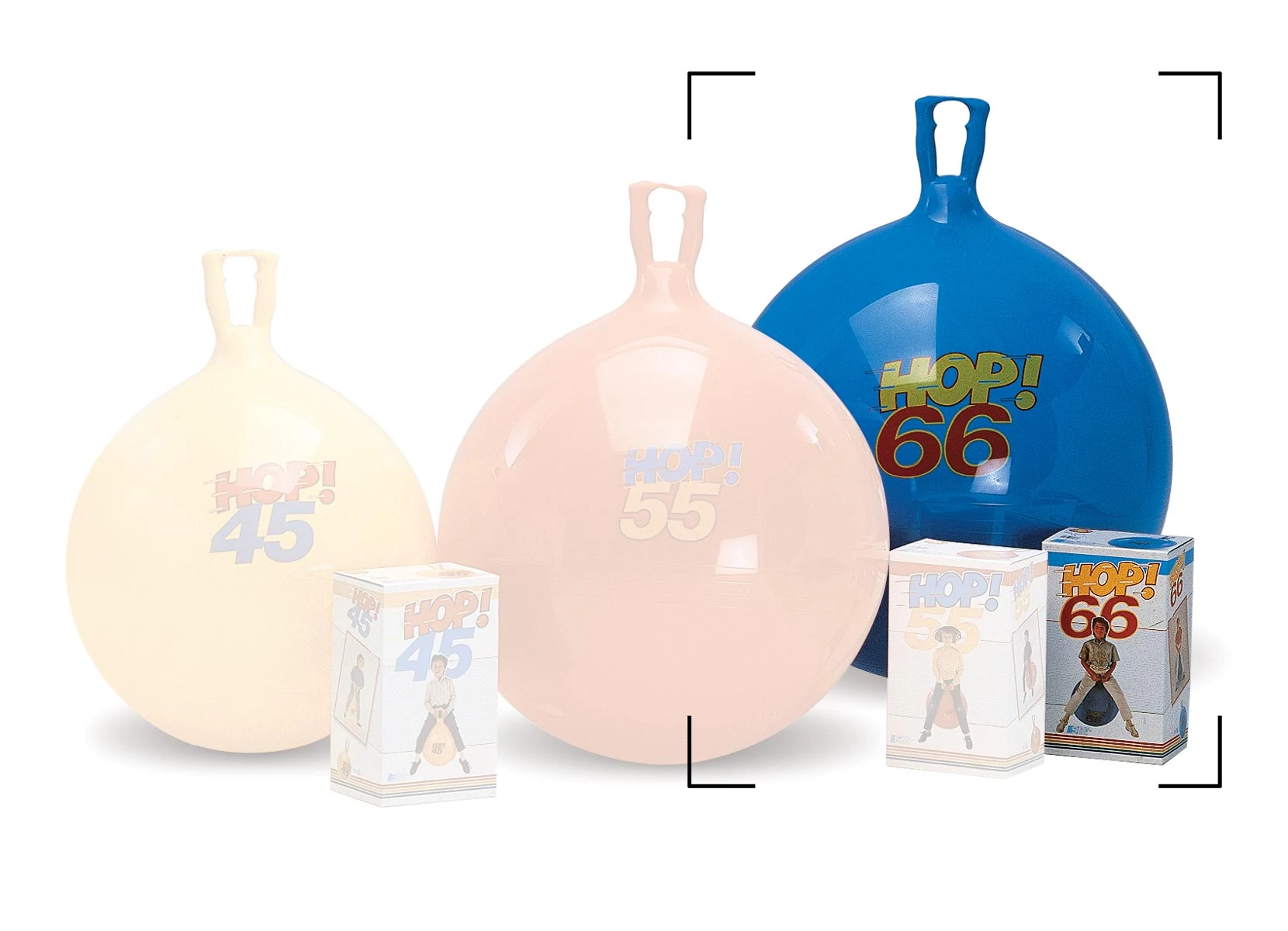 Gymnic® Hop Ugrálólabda 65 cm kék