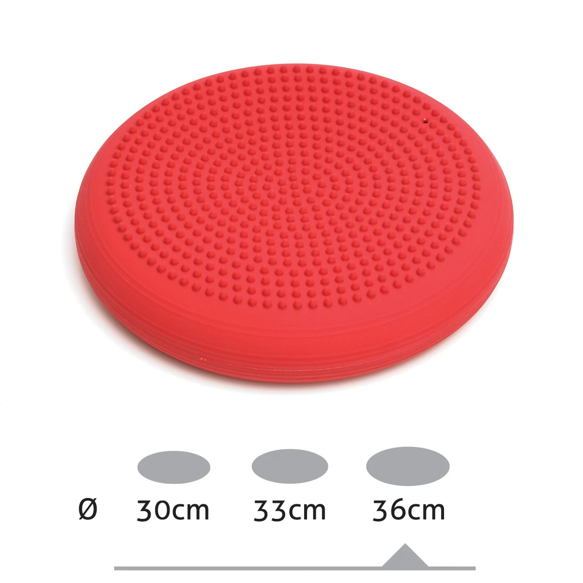 Togu® Dynair® Senso® XL tartásjavító ülőpárna 36 cm piros