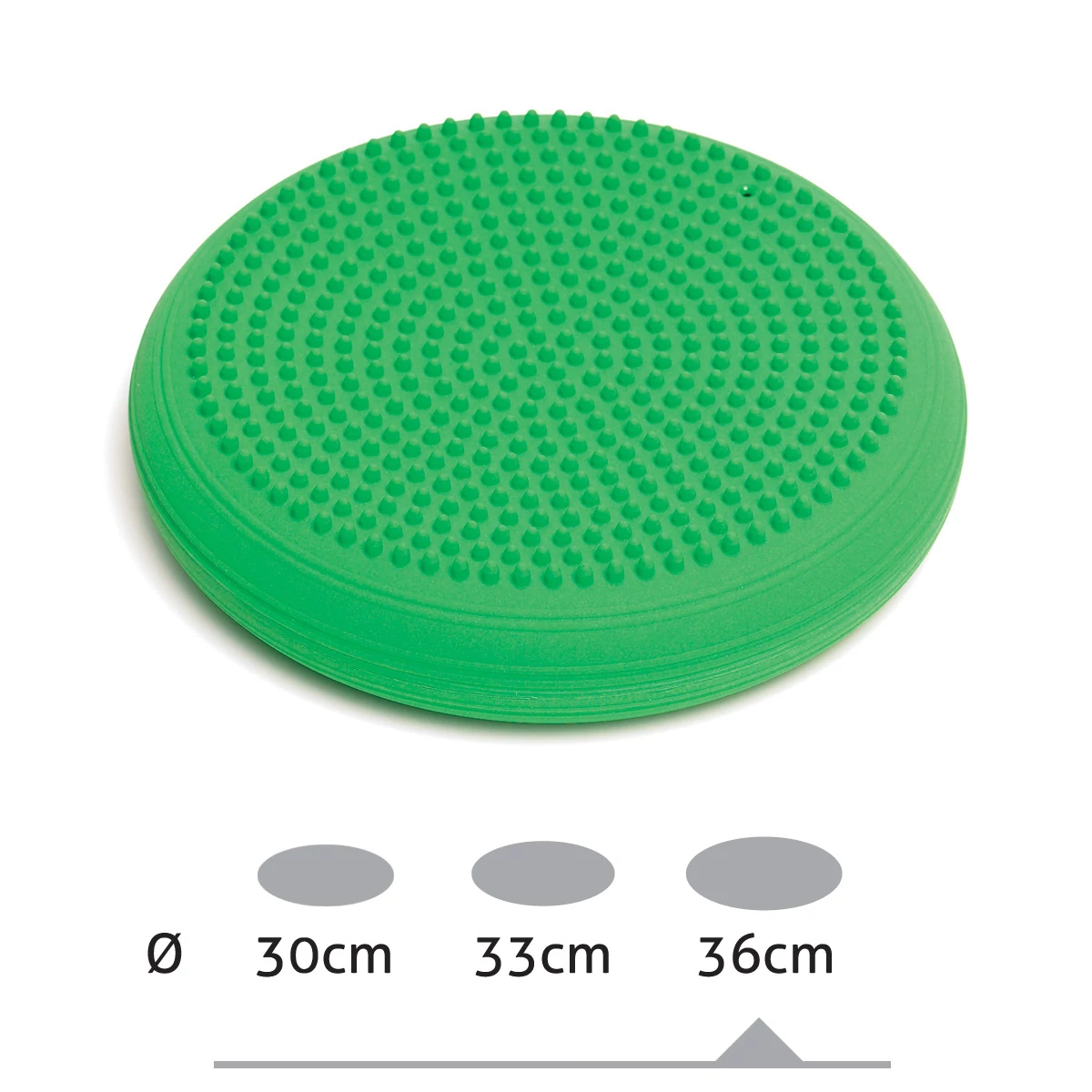 Togu® Dynair® Senso® XL tartásjavító ülőpárna 36 cm zöld