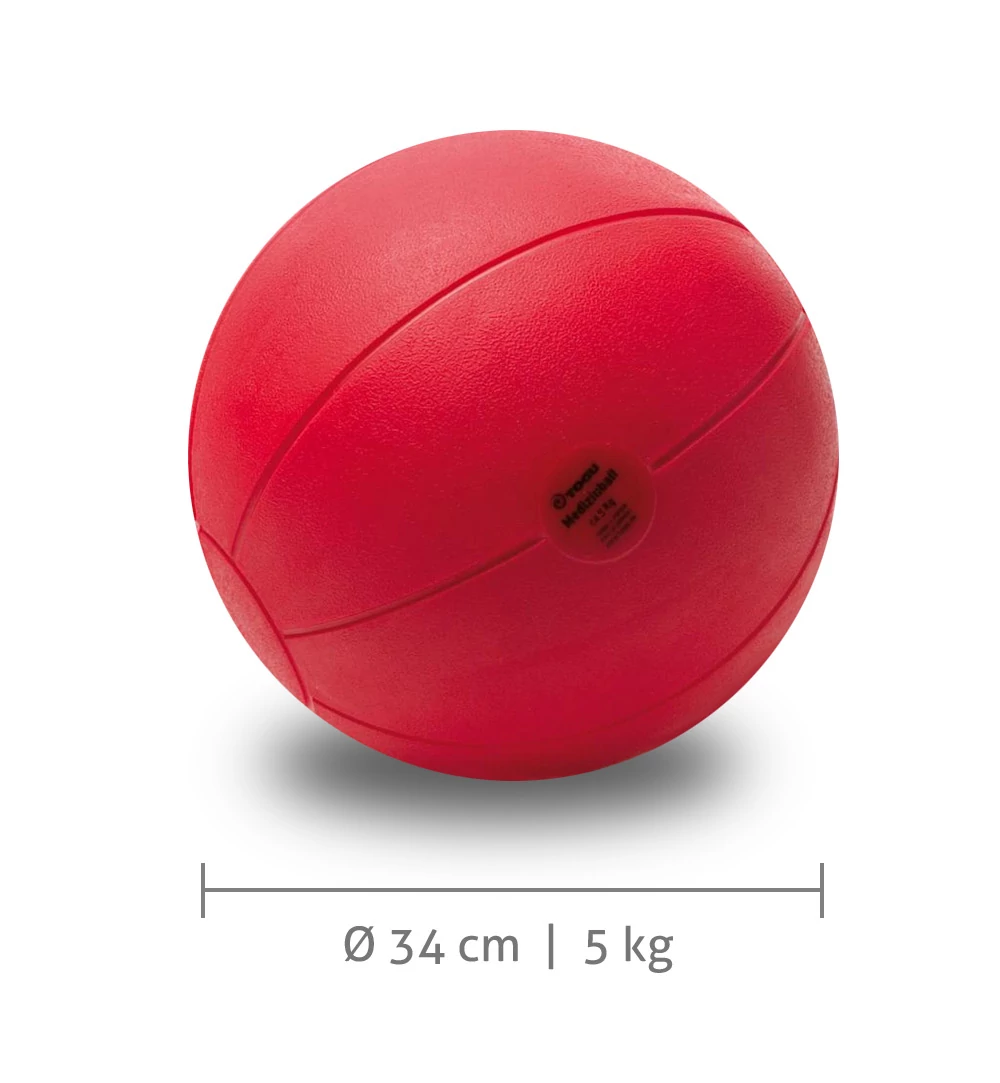 Togu® Medicinlabda 34 cm 5 kg piros