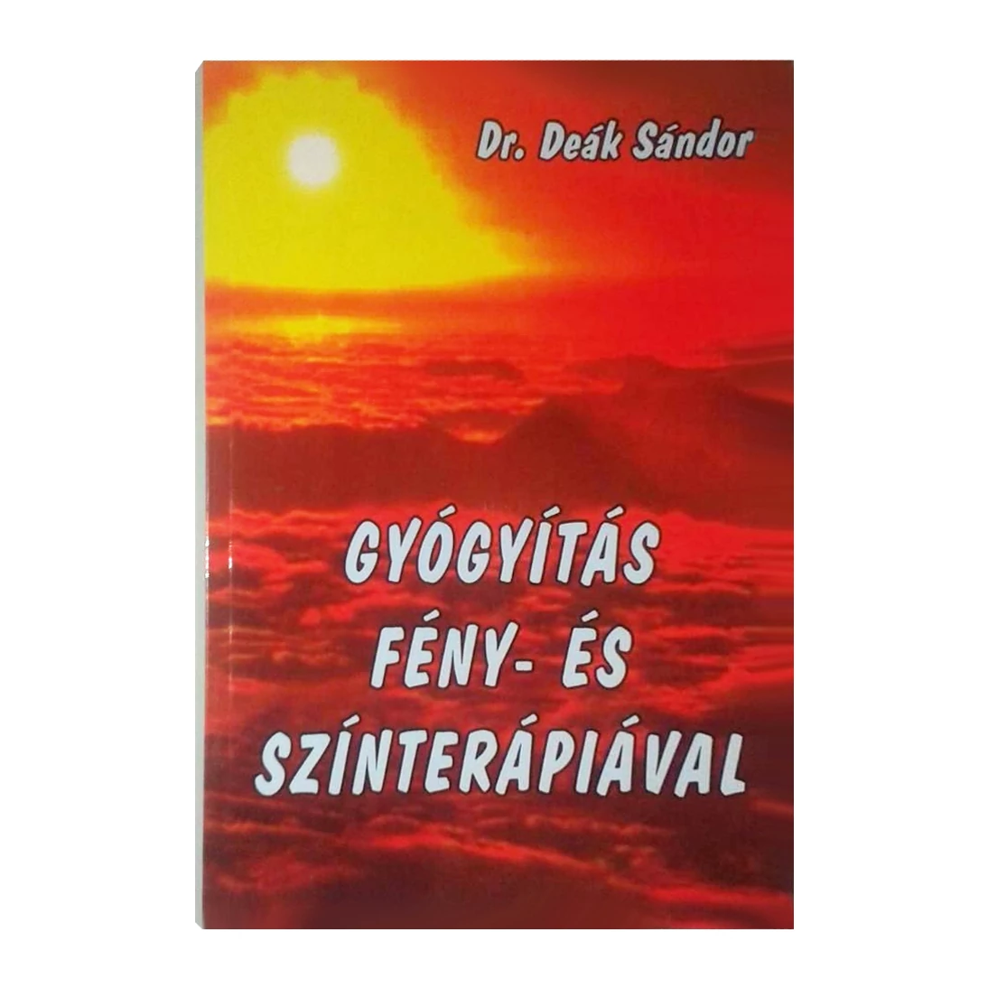 Fény- és színterápia könyv